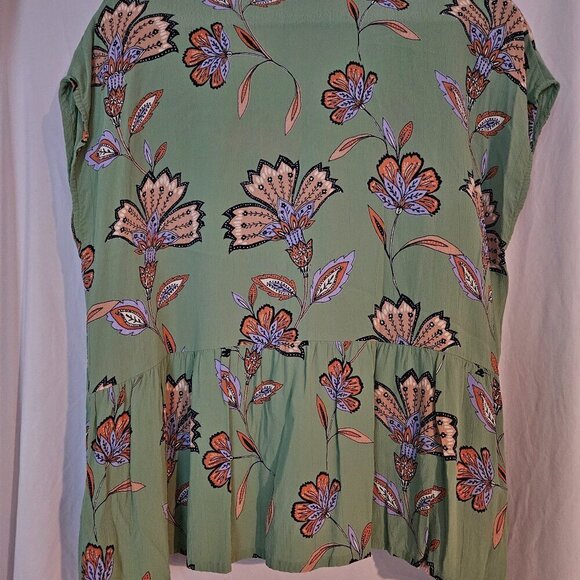 Masai Idali Peplum Blouse MED - Picture 2 of 7